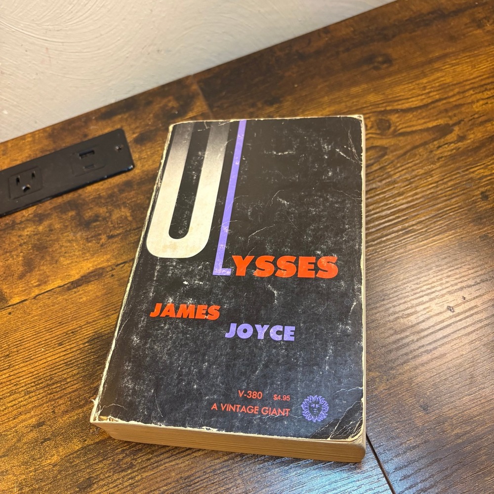 Ulysses James Joyce Vintage Paperback 1961 Book Unabridged Edition
